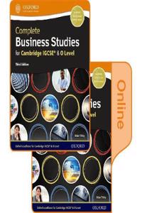 Complete Business Studies for Cambridge IGCSE & O Level Student Book/Online Book