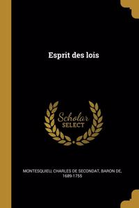 Esprit Des Lois