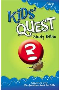 NIrV Kid's Quest Study Bible