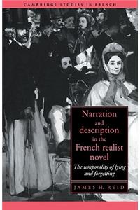 Narration and Description in the French Realist Novel