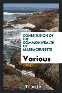 Constitution of the Commonwealth of Massachusetts
