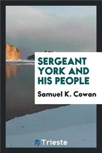 Sergeant York and His People