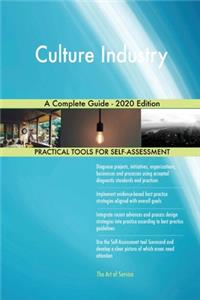 Culture Industry A Complete Guide - 2020 Edition