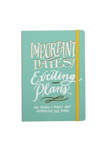 Ladyfingers Letterpress High Five Gilded Planner