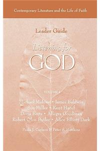Listening for God Ldr Vol 4