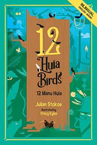 12 Huia Birds / 12 Manu Huia