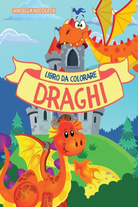 Draghi Libro da colorare