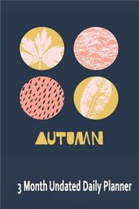 Undated Daily Planner