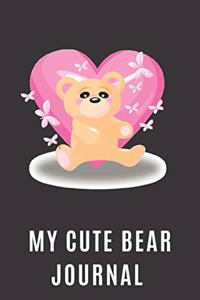 My Cute Bear Journal