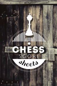 Chess Score Sheets