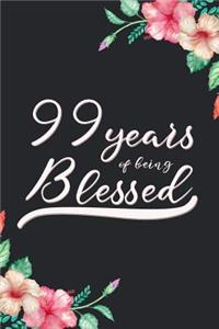 Blessed 99th Birthday Journal