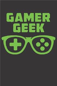 Notebook for Gamer Nerds and Geeks