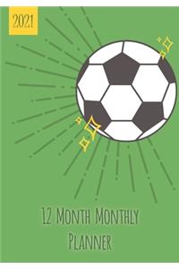 12 Month Monthly Planner