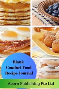 Blank Comfort Food Recipe Journal