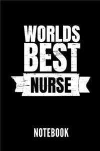 Worlds Best Nurse Notebook