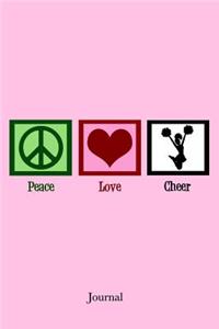 Peace Love Cheer Journal