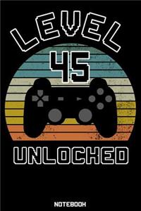 Level 45 Unlocked