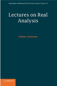 Lectures on Real Analysis