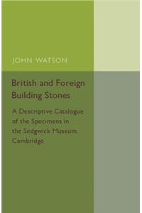 British and Foreign Building Stones