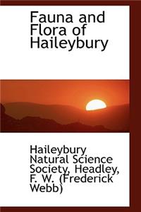 Fauna and Flora of Haileybury