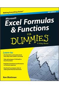 Excel Formulas and Functions for Dummies