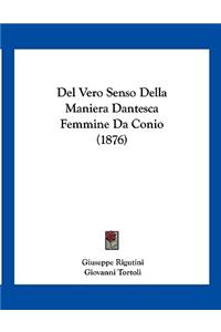 Del Vero Senso Della Maniera Dantesca Femmine Da Conio (1876)