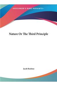 Nature Or The Third Principle