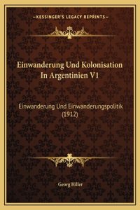 Einwanderung Und Kolonisation In Argentinien V1
