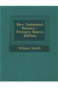 New Testament History