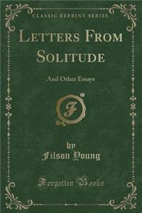 Letters from Solitude