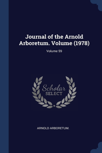 Journal of the Arnold Arboretum. Volume (1978); Volume 59