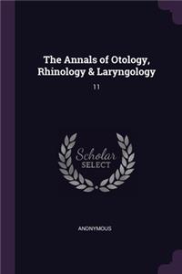 Annals of Otology, Rhinology & Laryngology