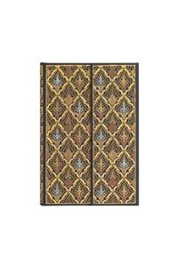 Paperblanks Destiny Voltaire's Book of Fate Hardcover Mini Unlined Wrap Closure 176 Pg 85 GSM