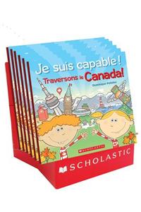 Je Suis Capable! Traversons Le Canada! Pr?sentoir de Comptoir 6 Exemplaires