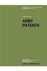 Army Patents (Pamphlet 27-11)