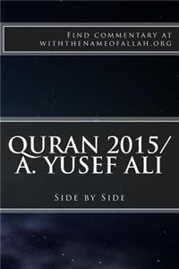 Quran 2015/A. Yusef Ali