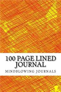 100 Page Lined Journal
