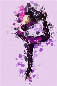 Ballet Dancer in Purple Journal (Ballerina)