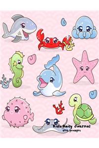 Kids Daily Journal With Prompts