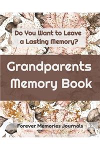 Grandparents Memory Book