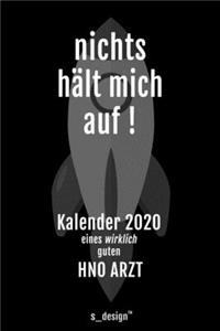 Kalender 2020 für HNO Ärzte / HNO Arzt / HNO Ärztin