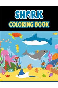 Shark Coloring Book