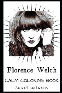 Florence Welch Calm Coloring Book