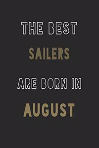 The Best Sailers are Born in August journal