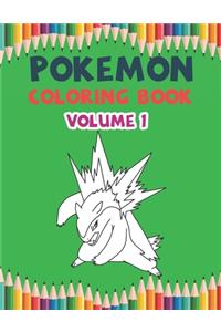 Pokemon Coloring Book Volume 1