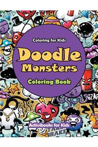 Doodle Monsters Coloring Book