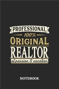 Professional Original Realtor Notebook of Passion and Vocation