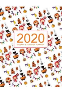 2020 Planner Weekly & Monthly 8.5x11 Inch