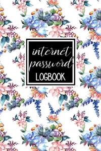 Internet Password Logbook