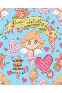 Happy Valentines Day Activity Book For Kids